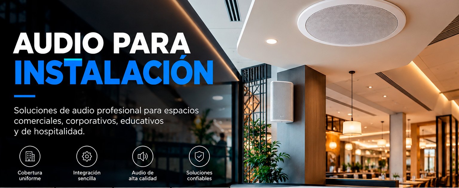 Audio para instalación