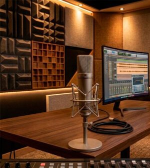 Micrófonos de estudio