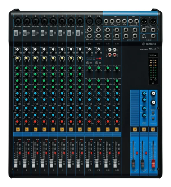 Mixer Yamaha MG16 - Olarte Sound Group
