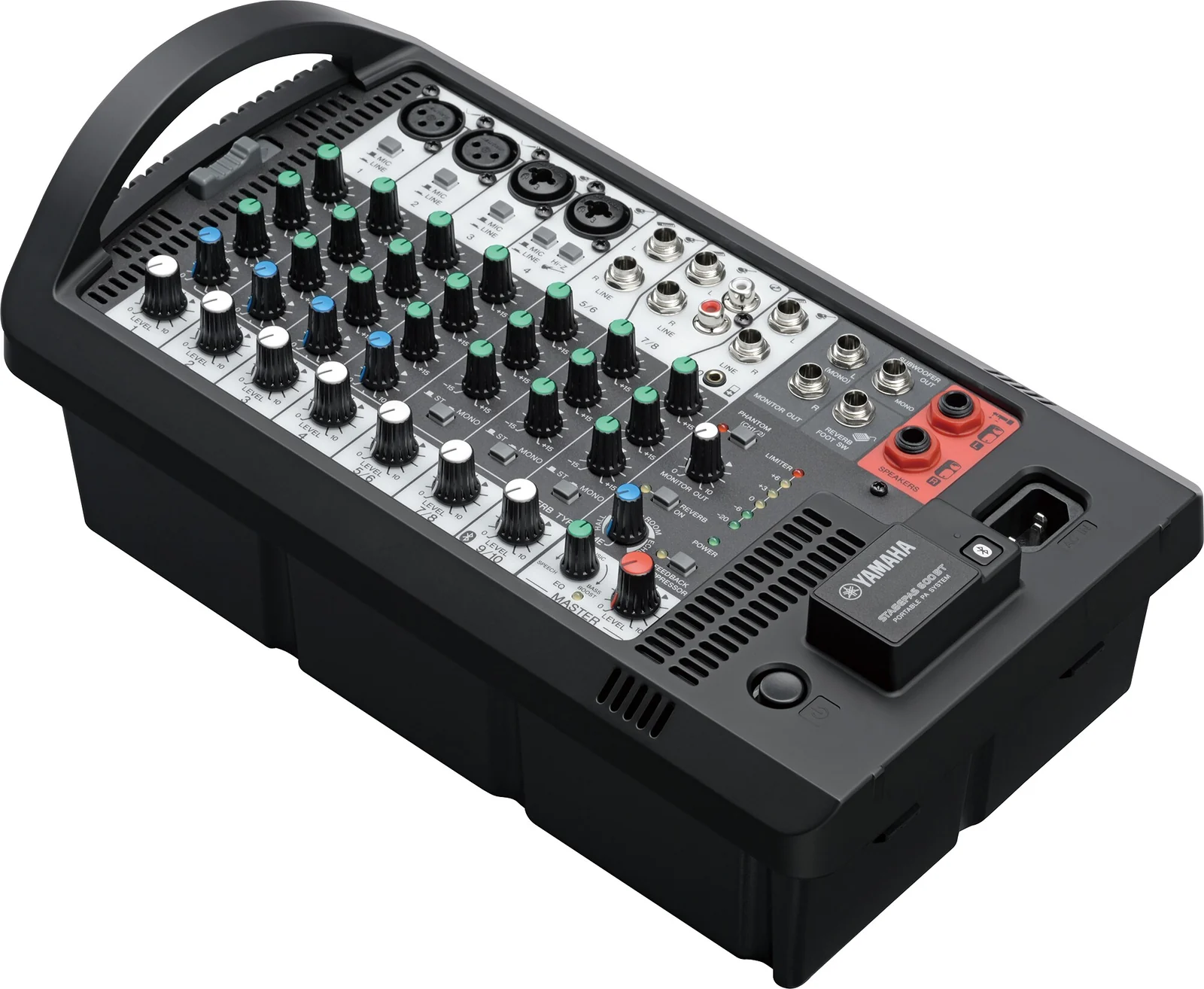 Sistema PA portátil Yamaha STAGEPAS600BT