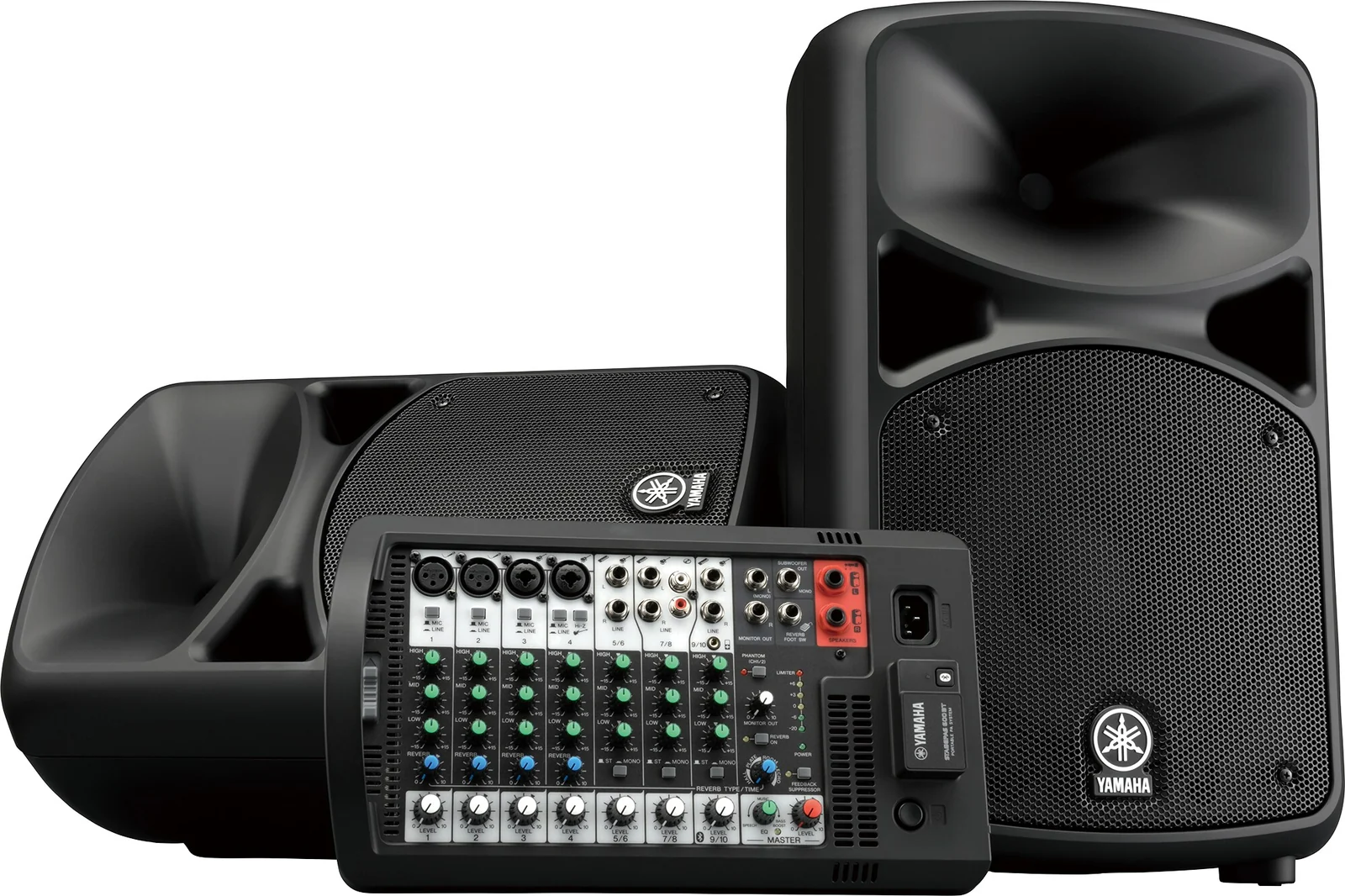 Sistema PA portátil Yamaha STAGEPAS600BT